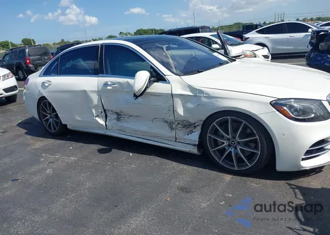 2020 Mercedes-Benz S 560 из США, поврежденный, VIN W1KUG8DB6LA532459